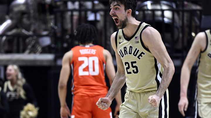 WATCH: Purdue Players Following 76-71 Win Against Illinois
