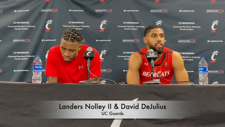 Watch: David DeJulius, Landers Nolley II, Wes Miller Discuss 97-74 Senior Day Win Over SMU