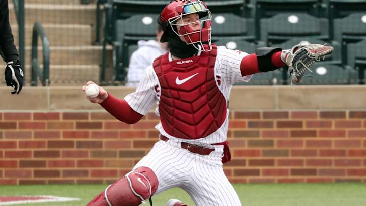 Oklahoma C Easton Carmichael Brings Home Big 12 Weekly Honors