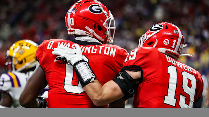 Darnell Washington's Combine Performance Makes Us Wonder About Brock Bowers Darnell Washington's Combine Performance Makes Us Wonder About Brock Bowers