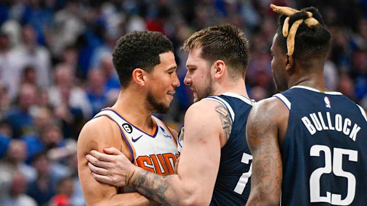 Luka Doncic, Devin Booker Exchange Respect Ahead of Christmas Battle Luka Doncic, Devin Booker Exchange Respect Ahead of Christmas Battle