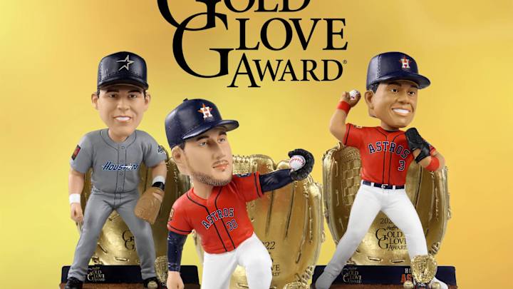 FOCO Launches Houston Astros Gold Glove Bobblehead Collection