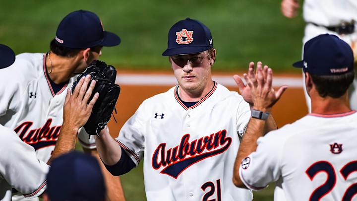Who was the MVP for Auburn baseball in 2023?
