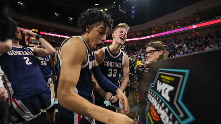 NCAA Tournament bracketology: Gonzaga slated a No. 2 seed after WCC championship