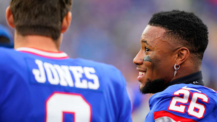 Saquon Barkley Congratulates Daniel Jones on Massive Extension