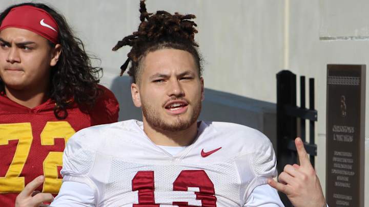 USC football: Mason Cobb was 'born to play inside linebacker' USC football: Mason Cobb was 'born to play inside linebacker'