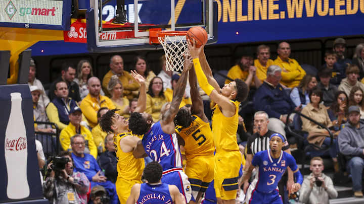 Score Predictions for West Virginia vs. No. 3 Kansas Score Predictions for West Virginia vs. No. 3 Kansas