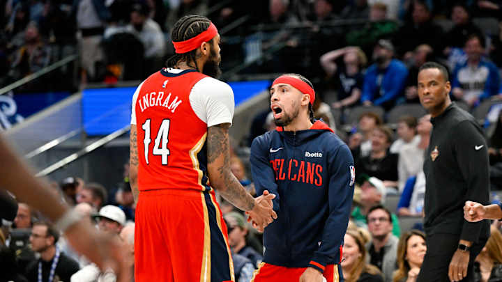 Brandon Ingram Bites Pelicans Teammate Jose Alvarado in Bizarre Bench Scene