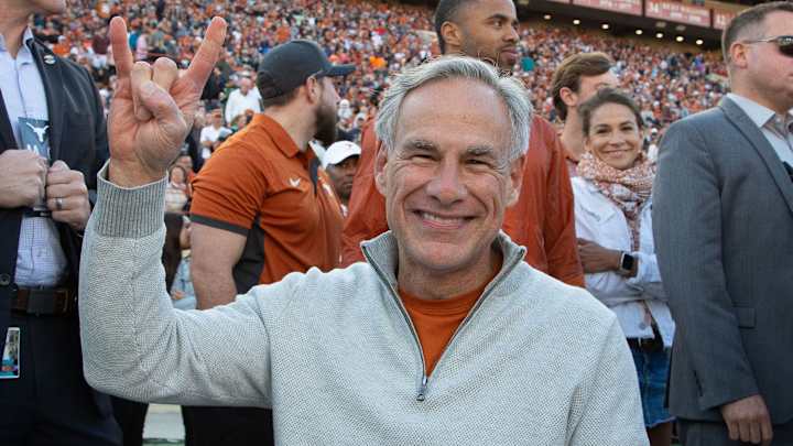 Governor Greg Abbott Predicts Longhorns Win vs. Alabama