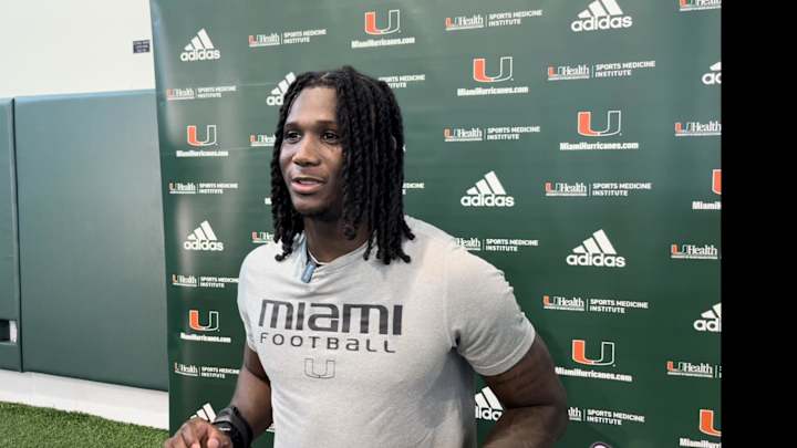 Good Sign For Hurricanes Football? Speed & Competition Levels UP This Spring, Player Says