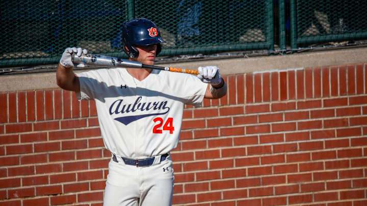 WATCH: Nate LaRue smashes a three-run homer to give Auburn the lead