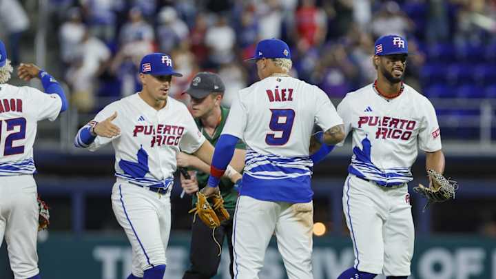 Team Puerto Rico Posts Starting Lineup for WBC Game vs. Venezuela Sunday