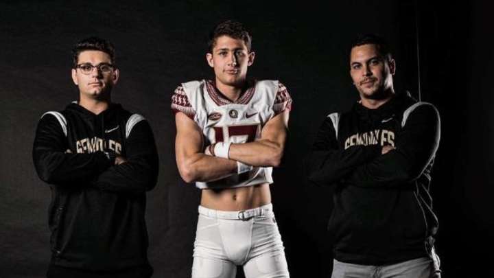 Four-Star QB commit Luke Kromenhoek gets involved in FSU's recruiting efforts during Seminole Legacy Weekend
