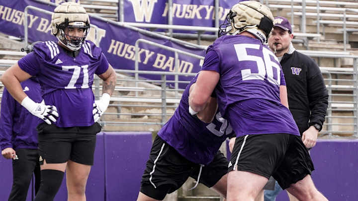 UW Offensive-Line Mystery Comes on Second Unit UW Offensive-Line Mystery Comes on Second Unit
