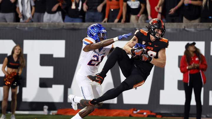 Raiders NFL Draft Prospect: TE Luke Musgrave, Oregon State Raiders NFL Draft Prospect: TE Luke Musgrave, Oregon State