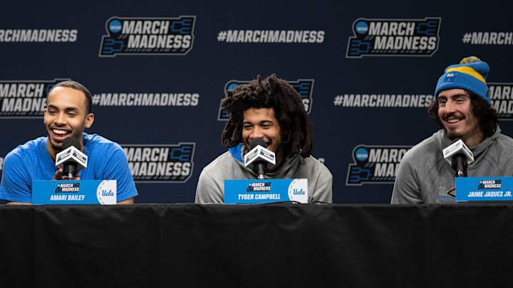 WATCH: Jaime Jaquez Jr., Tyger Campbell, Amari Bailey on UCLA-UNCA