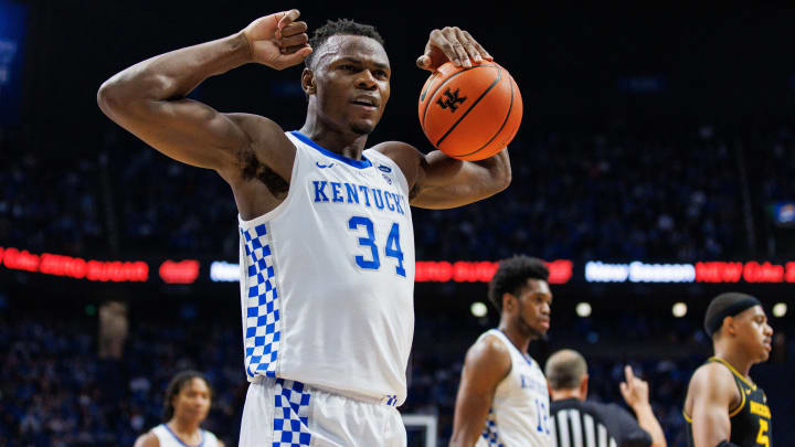 Oscar Tshiebwe Becomes Kentucky's Ninth-Ever Two-Time Consensus All-American