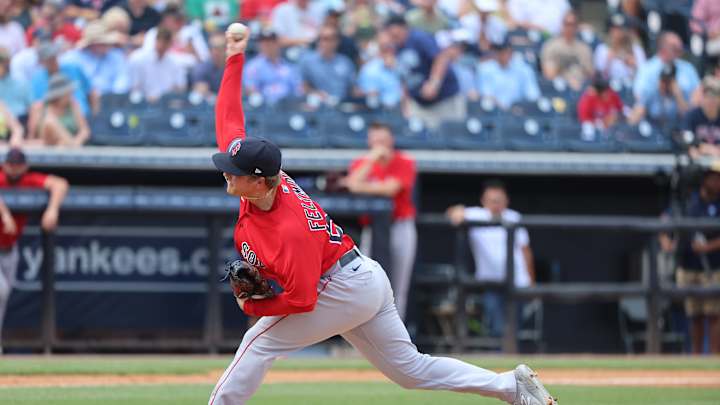 Young Red Sox Fireballer Making Team's 2023 Bullpen Decisions Much More Difficult Young Red Sox Fireballer Making Team's 2023 Bullpen Decisions Much More Difficult