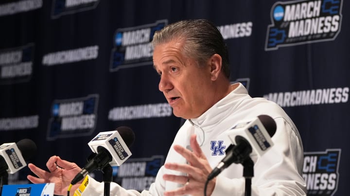 Everything John Calipari Said at NCAA Tournament Presser Ahead of Providence
