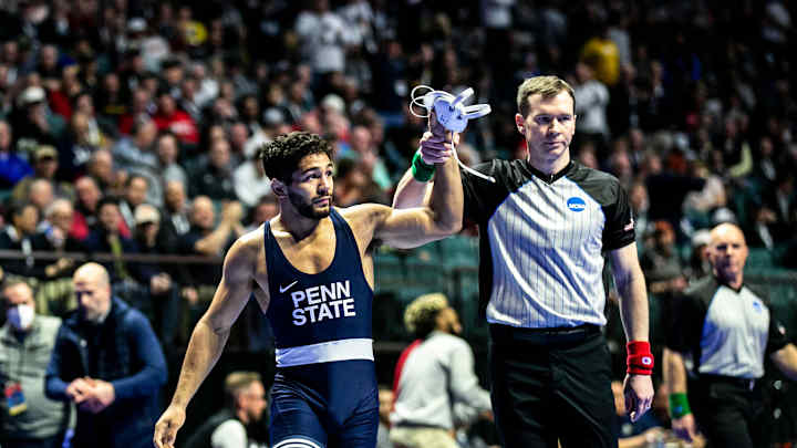 A Penn State Freshman Shines at NCAA Wrestling