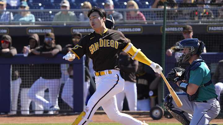 Padres News: Ha-Seong Kim Perfect At Bat In First Game Back From WBC