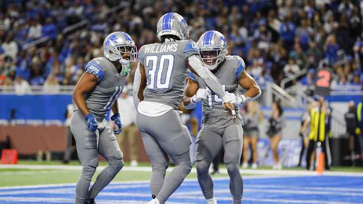 Amon-Ra St. Brown Reacts to Jamaal Williams Signing with Saints