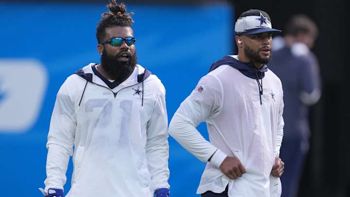 Dak Prescott Pays Tribute to Ex-Teammate Ezekiel Elliott on Instagram