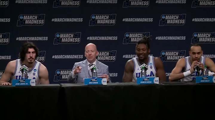 WATCH: Mick Cronin, UCLA Players Talk Big NCAA Tournament Win WATCH: Mick Cronin, UCLA Players Talk Big NCAA Tournament Win