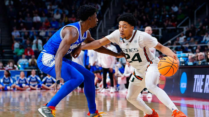 Miami Survives Drake, Wins 63-56 Behind Nijel Pack's 21 Points Miami Survives Drake, Wins 63-56 Behind Nijel Pack's 21 Points