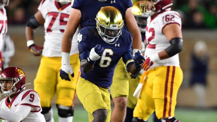 Notre Dame Extends Pot Of Gold Offer To Legacy Linebacker Nathaniel Owusu-Boateng Notre Dame Extends Pot Of Gold Offer To Legacy Linebacker Nathaniel Owusu-Boateng