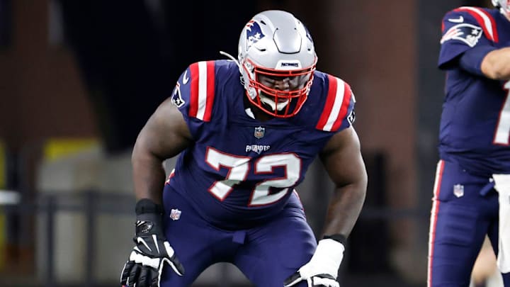 Patriots Still See Potential in OL Yodny Cajuste? Patriots Still See Potential in OL Yodny Cajuste?
