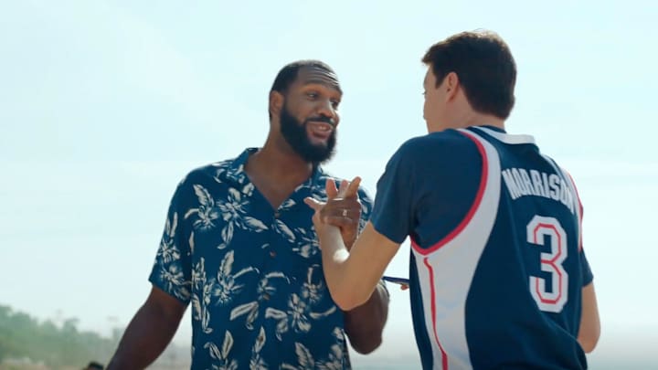 Former Gonzaga star Adam Morrison featured in AT&T's 'One Shining Moment' TV commercial Former Gonzaga star Adam Morrison featured in AT&T's 'One Shining Moment' TV commercial