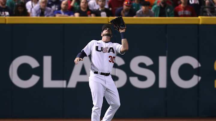 Watch: Houston Astros Star Tucker Records RBI for USA, Chases Pérez From Game