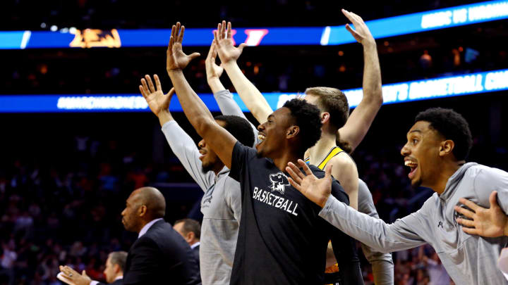 UMBC, First No. 16 Seed to Win in Men’s NCAA Tournament, Celebrated FDU Win UMBC, First No. 16 Seed to Win in Men’s NCAA Tournament, Celebrated FDU Win
