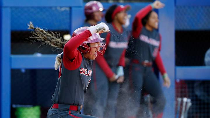 OU Softball: Oklahoma Clinches Share of Big 12 Title With Smothering Win Over Kansas