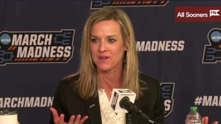 WATCH: Oklahoma Women's Basketball Portland Postgame