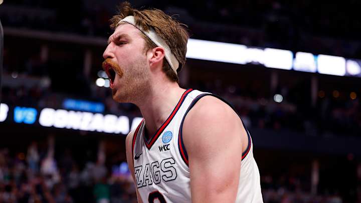 Drew Timme Drops F-Bomb in Interview After Gonzaga Beats TCU Drew Timme Drops F-Bomb in Interview After Gonzaga Beats TCU