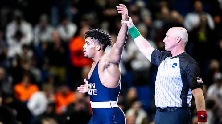 Penn State's Carter Starocci Talks Olympics, MMA After NCAA Wrestling