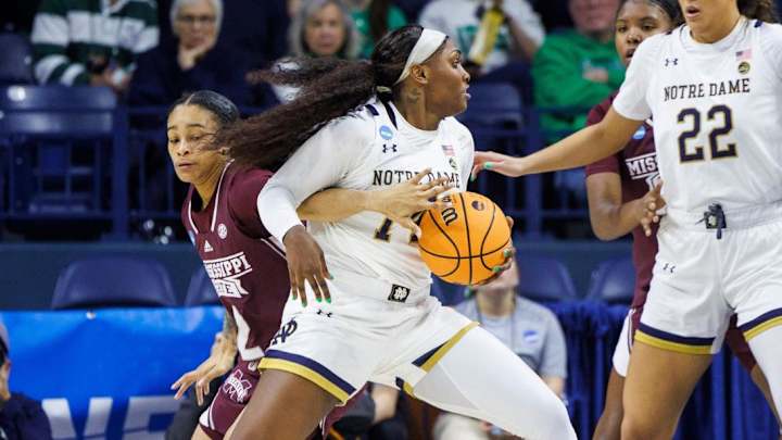 Notre Dame Fights Off Mississippi State To Advance To Sweet 16