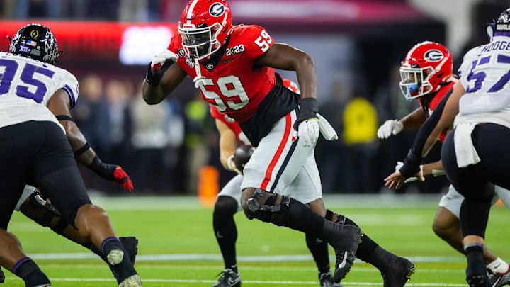 Athleticism Rates Broderick Jones High