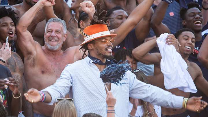 Cam Newton Offers Colorful Quote After Announcing He’ll Throw at Auburn
