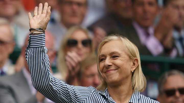 Tennis Legend Martina Navratilova Announces She Is Cancer-Free