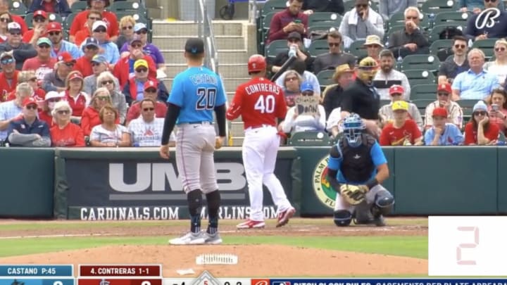 Cardinals’ Willson Contreras Got Burned by the Pitch Clock in the Most Brutal Way