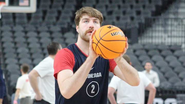 Live updates, photos: Gonzaga Bulldogs' Sweet 16 practice in Las Vegas