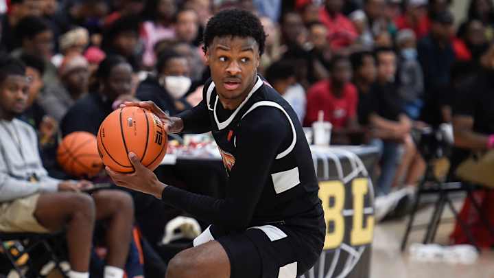 Bronny James Shows Off New McDonald’s All-American Jersey