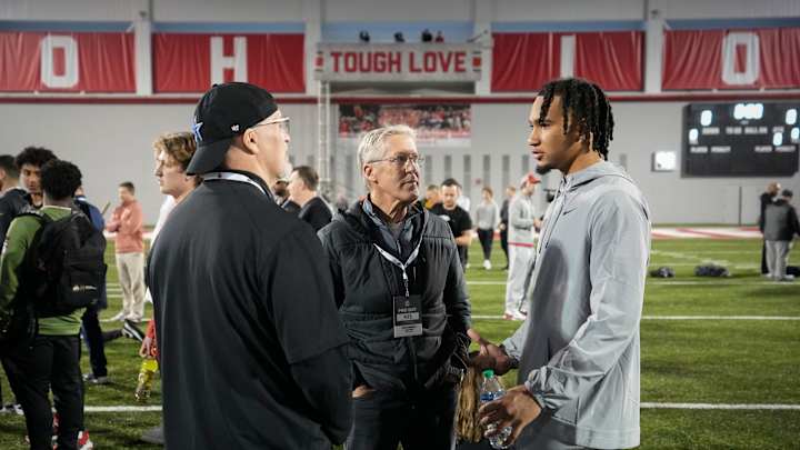 Seattle Sends Cavalry to Scout C.J. Stroud, Ohio State Prospects - Locked On Seahawks Podcast