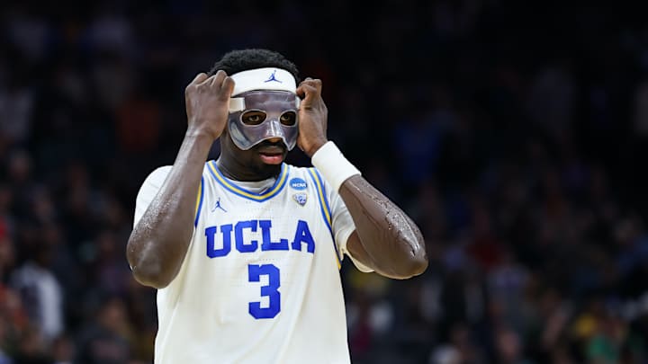 UCLA Men's Basketball C/F Adem Bona Unlikely to Play vs. Gonzaga