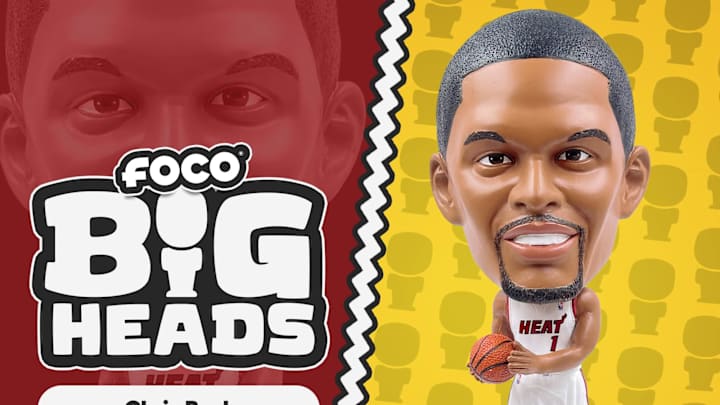 Miami Heat Legend Chris Bosh Bobblehead Debuts On His Birthday Miami Heat Legend Chris Bosh Bobblehead Debuts On His Birthday