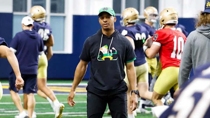 Notre Dame Freshman Receivers Have Been A Hit This Spring