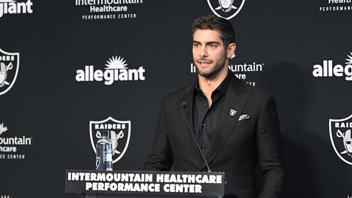 Raiders Have Placed Plenty of Offense Around Garoppolo